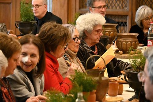 Lo stravizzo nella Sala degli armadi