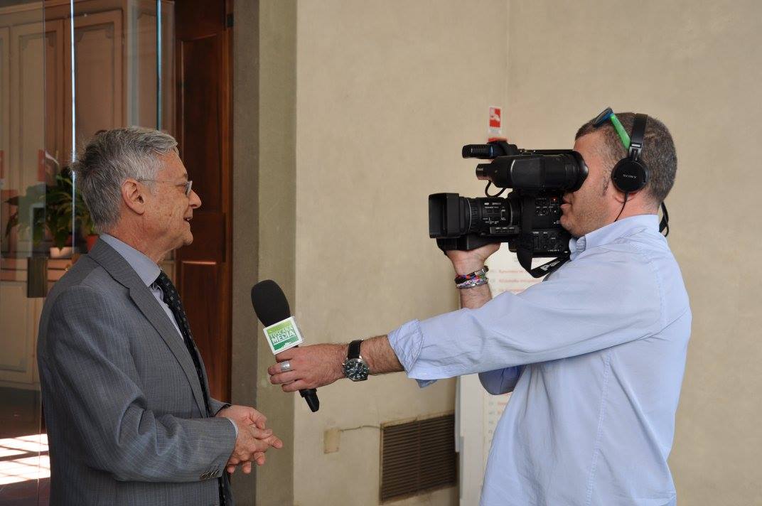 Il presidente Claudio Marazzini intervistato