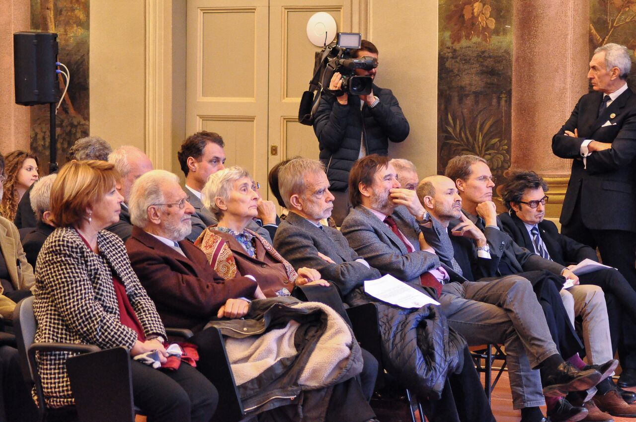 Laura Boldrini all'Accademia della Crusca 