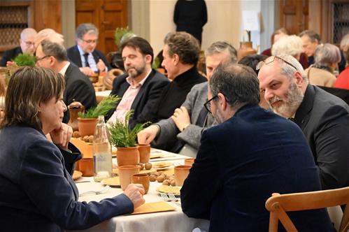 lo stravizzo nella Sala degli armadi