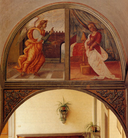 Raffaellino del Garbo (attr.), "Annunciazione"