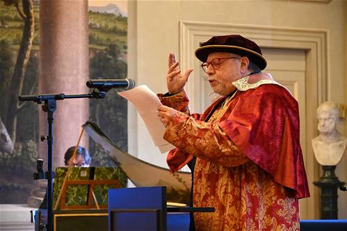 Lorenzo Coveri: brani in prosa e poesia, con accompagnamento musicale, da antichi stravizzi di Crusca